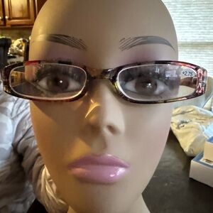 Stylish Women's Reading Glasses - Multicolor 2.75